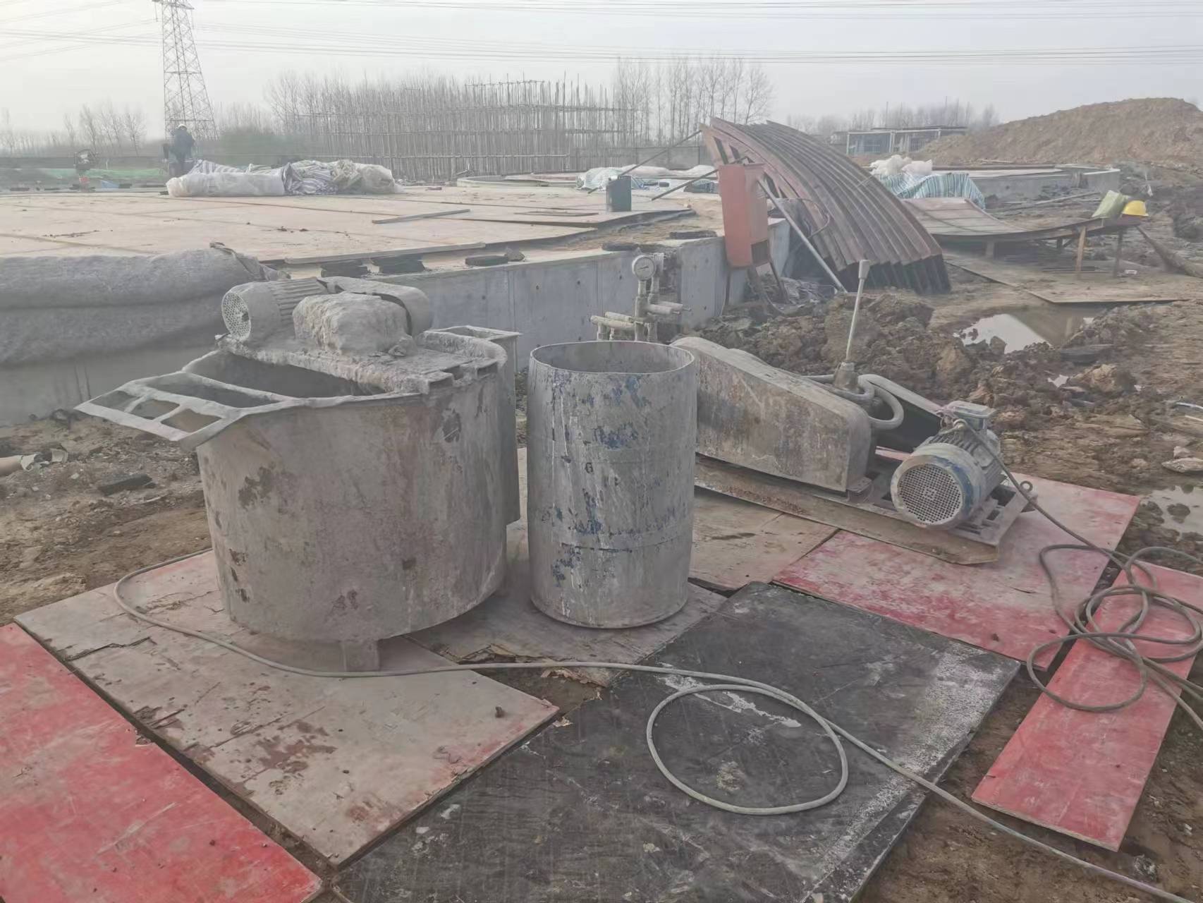 雁峰设备基础注浆